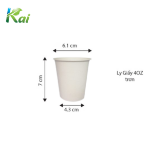 Ly giấy 4oz – 120ml / Cốc giấy 4oz – 120ml / Ly giấy sampling