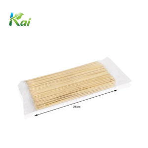 Que xiên tre thực phẩm dùng 1 lần 25cm